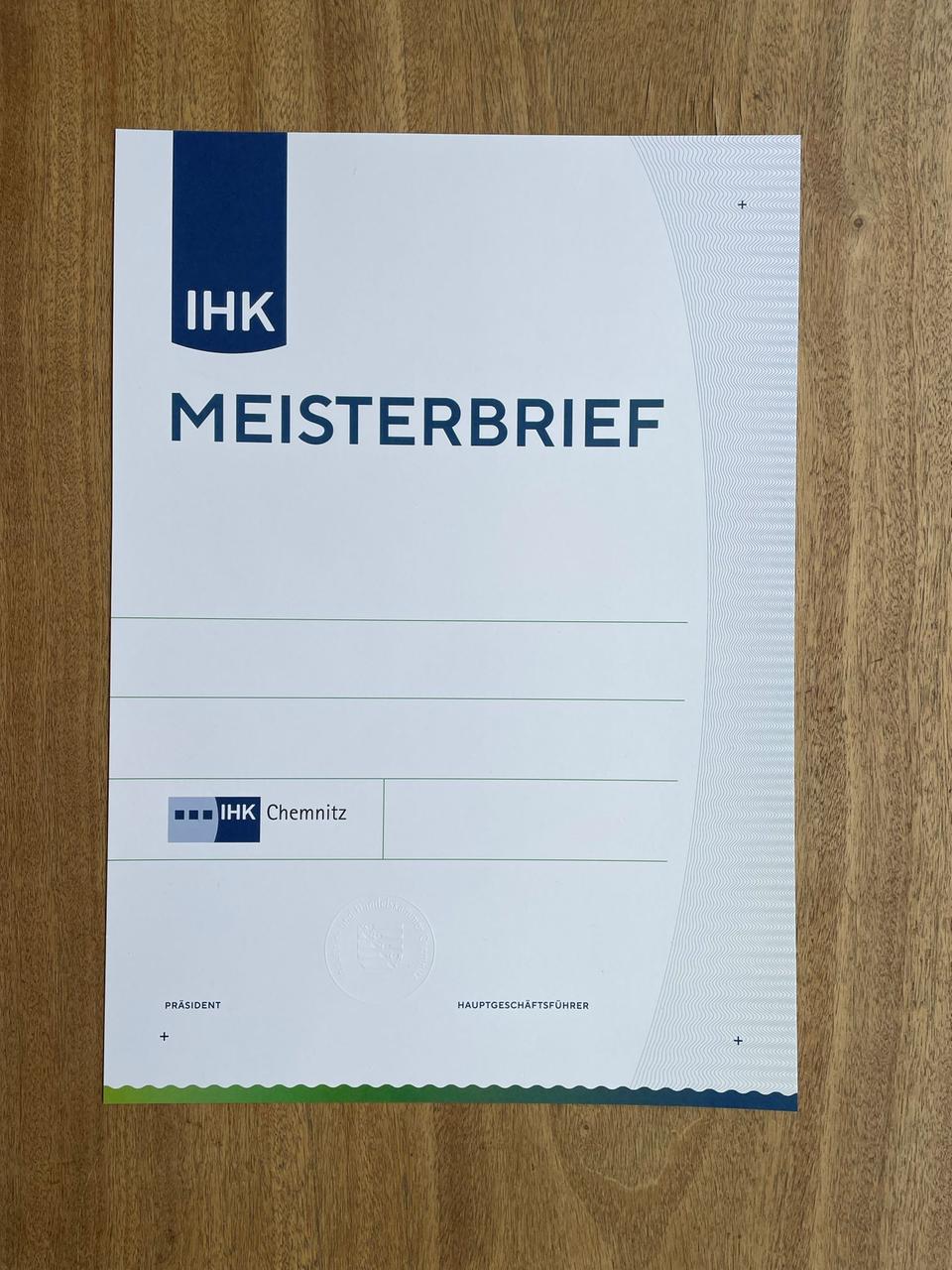 Schmuckmeisterbrief 