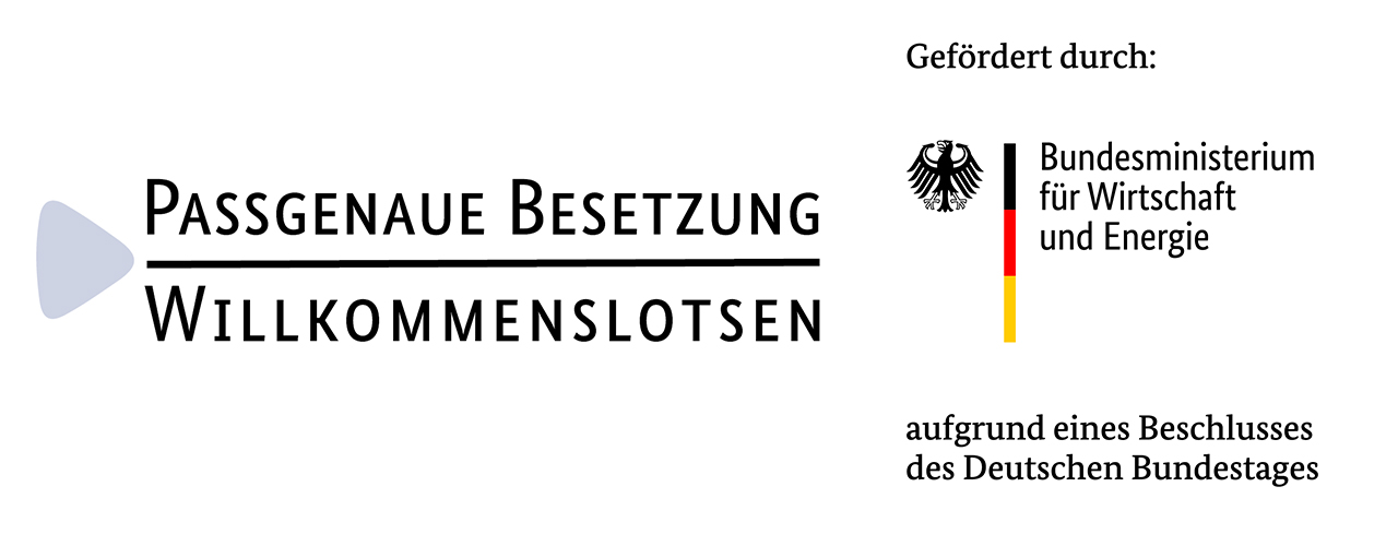 Hinweis BMWK und Willkommenslotsen
