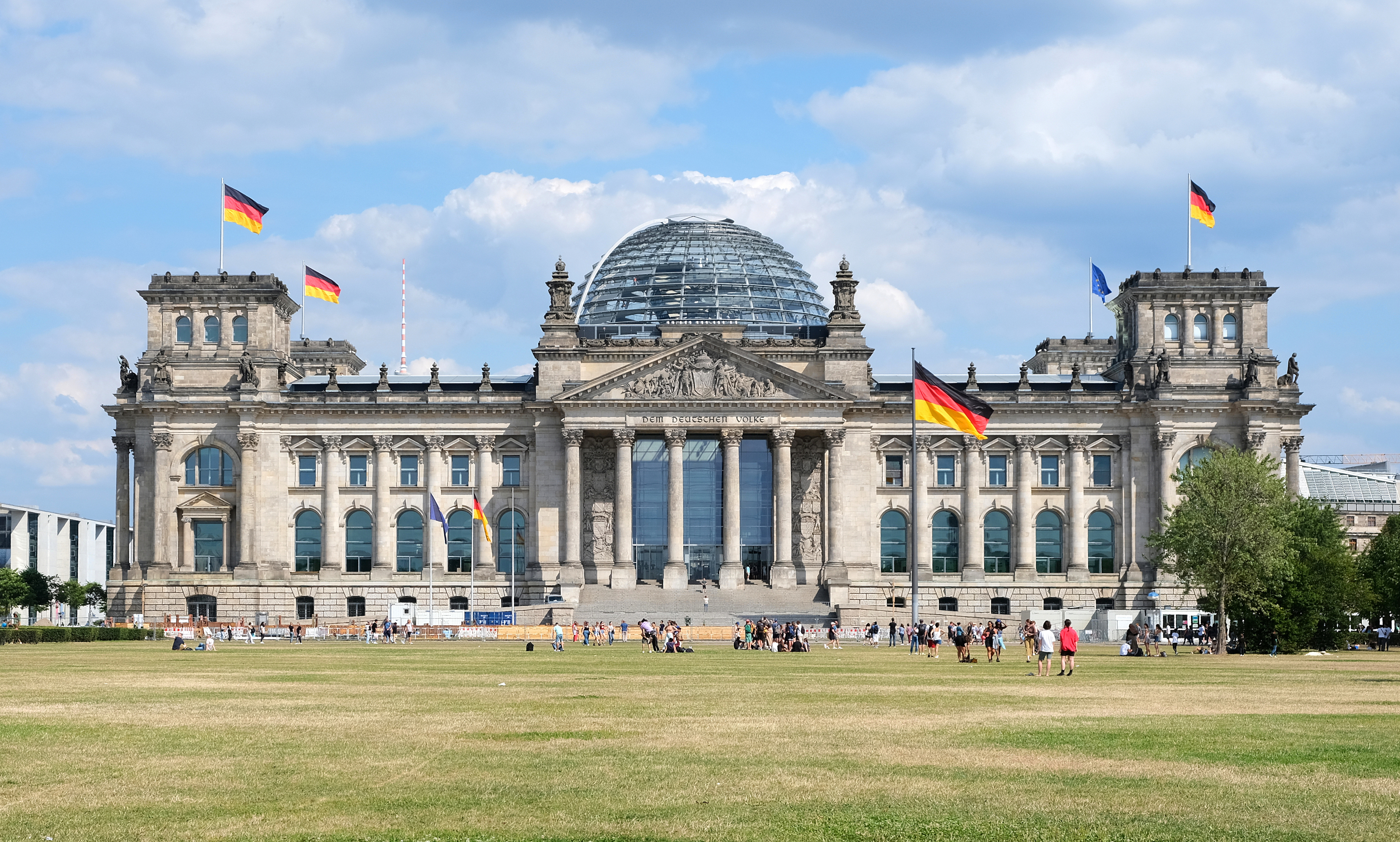 Reichstagsgebäude in Berlin