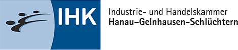 IHK Hanau Logo + Schriftzug (Original)
