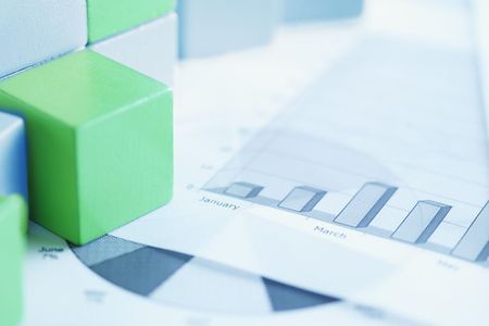 Blocks on paper charts