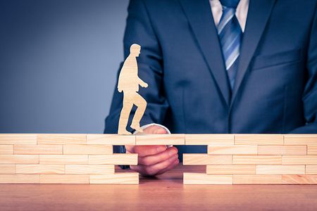 Customer care, support (help) and life insurance concept