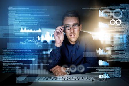 Writing code is what he does