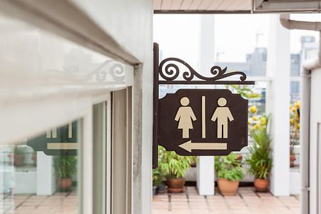an plate of toilets