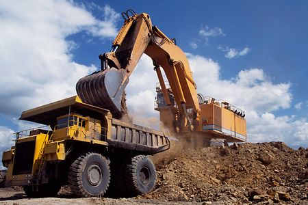 Excavation Vehicle & dump