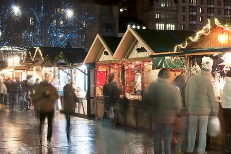 Shopping at Christmas Markets