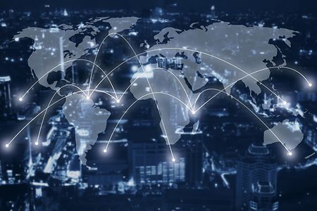 global communication concept