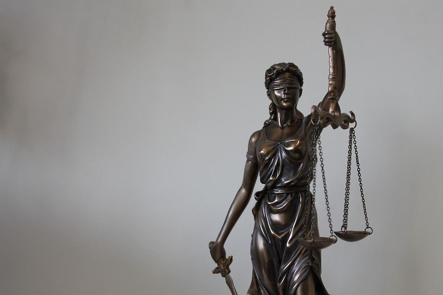 Figur von Justitia
