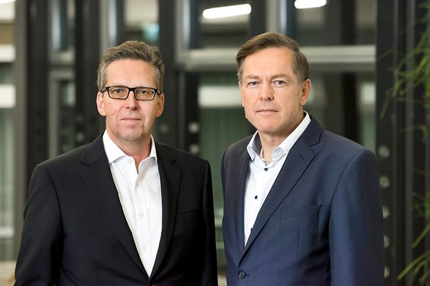 Matthias Martin&eacute; und Dr. Uwe Vetterlein