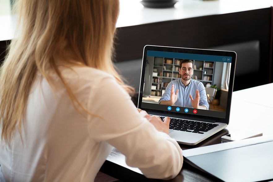 Beratung per Videochat