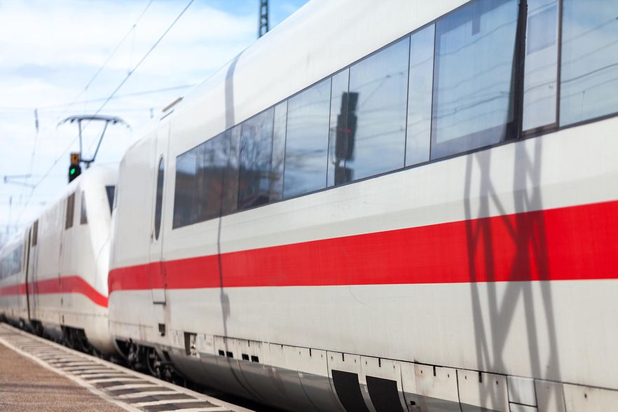 ICE-Bahnsteig