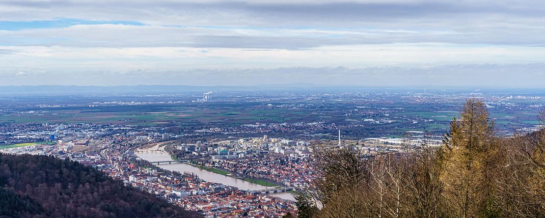 Blick &uuml;ber die Metropolregion Rhein-Neckar