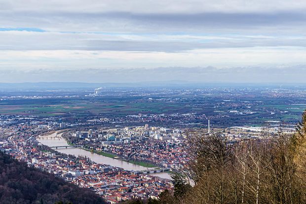 Blick &uuml;ber die Metropolregion Rhein-Neckar