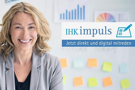 Symbolbild mit einer Frau f&uuml;r das Beteiligungsportal der SIHk zu Hagen