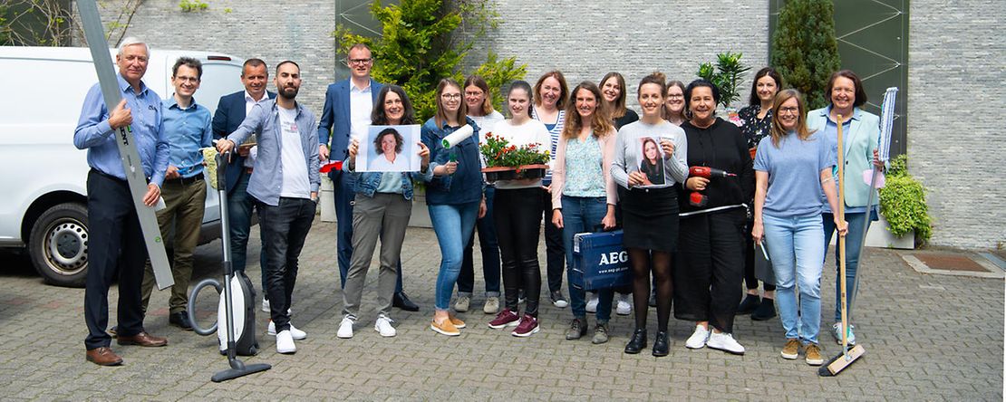 Das Team vom Bau