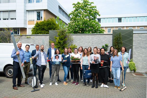 Das Team vom Bau