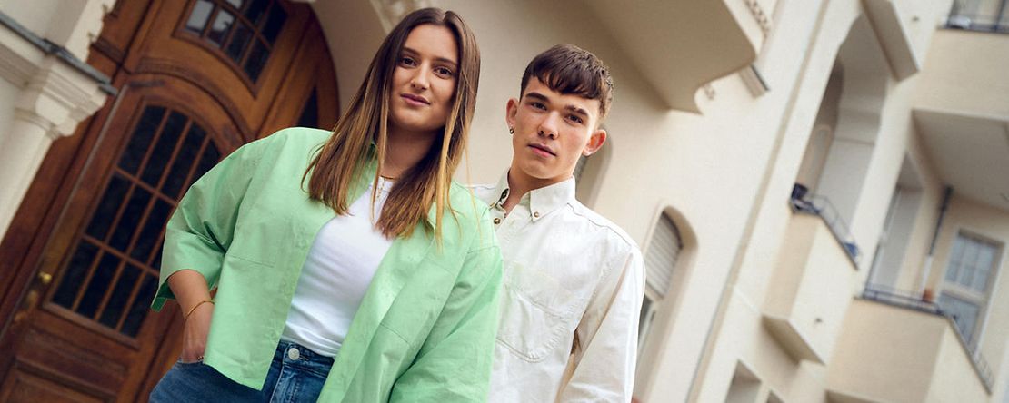 Mesh_Leona und Louis