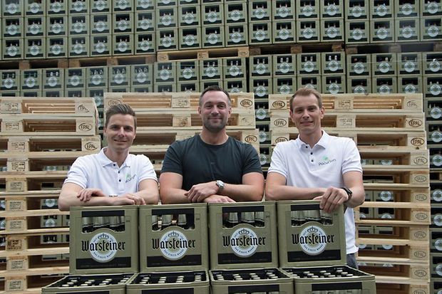 Dennis Maschmeyer, Daniel K&uuml;ster, Dominik Leufgen (v.l.)