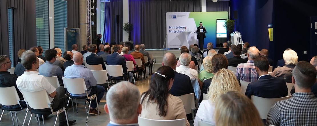 IHK-Empfang in der Region beim Deutschen Zentrum f&uuml;r Luft- und Raumfahrt (DLR) in Lampoldshausen. 