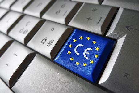European Union Flag CE Marking