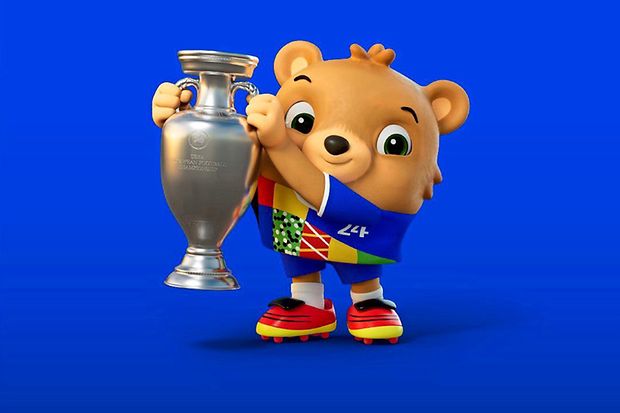 Dekoratives Bild: Maskottchen der Fu&szlig;ball-Europameisterschaft 2024