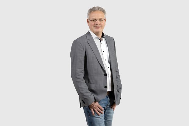Portraitbild Thomas Marotzke, Teamleiter Öffentlichkeitsarbeit