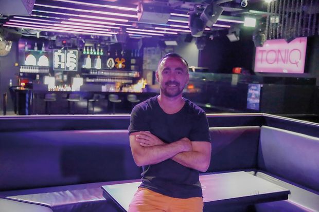 Murat Aslantas im Toniq Club