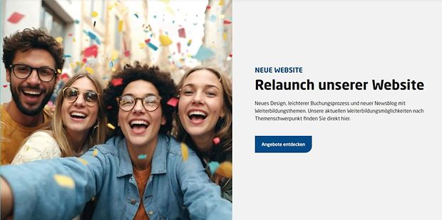 Die Website ihk-bildung.de wurde gerelauncht.