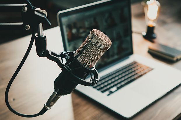 Podcast-Heimstudio
