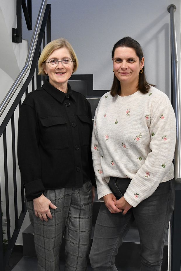 Christiane Pohlmann und Nicole Schwering