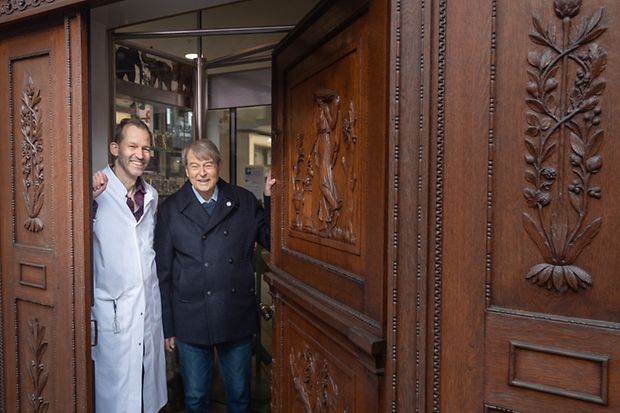 PD Dr. Olaf Rose (l.) und sein Vater Walter Rose