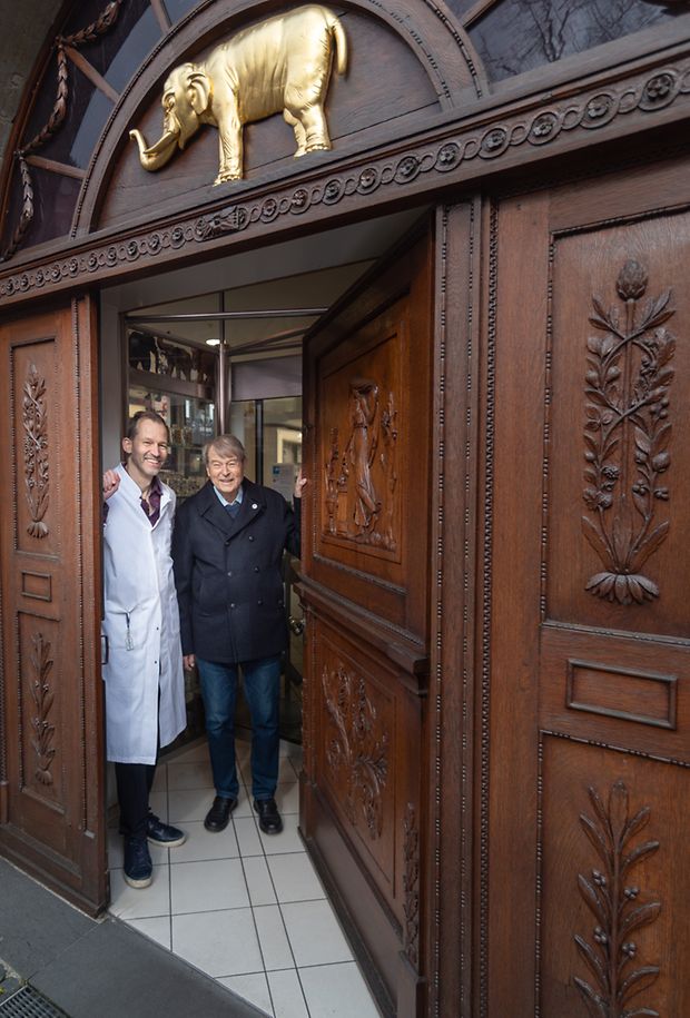 PD Dr. Olaf Rose (l.) und sein Vater Walter Rose