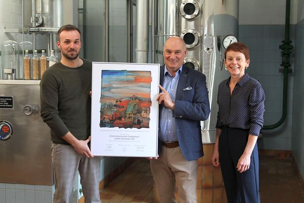 Inna Gabler, Jochen Horstmann und Sonn Jens Horstmann