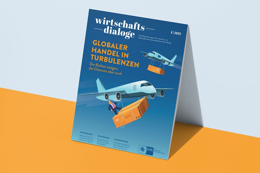 Titelgrafik des Mitgliedermagazins