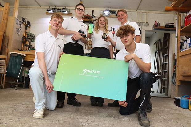 Finn Tilbeck und Team