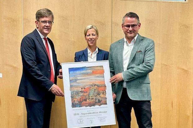 75-J&auml;hriges bei der DEVK