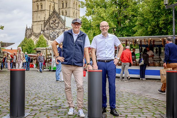 Michael Althammer (l.), Norbert Vechtel (r.) 