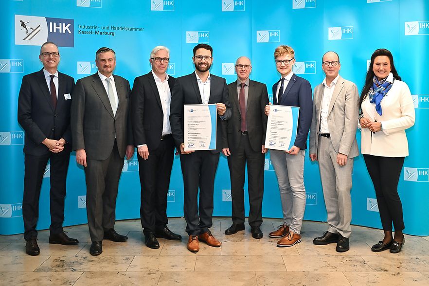 Gruppenfoto IHK-Wissenschaftspreis 2025