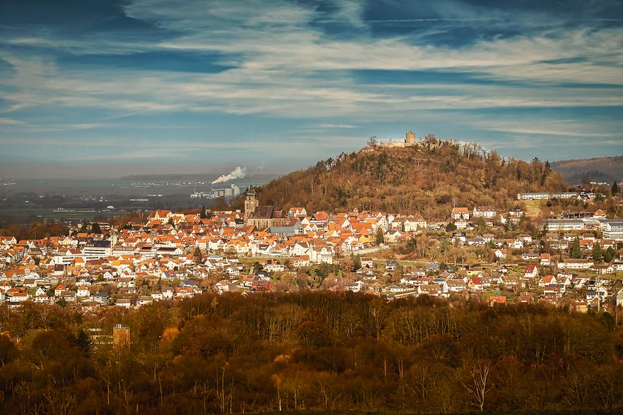 Blick auf Homberg