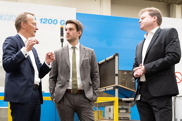 Andreas Evertz, Christian Weck und Paul H&ouml;ller (v.l.)