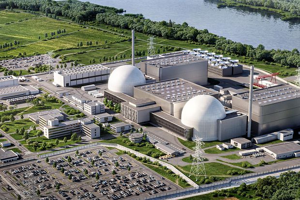Computeranimation des Fusionskraftwerkes von Focused Energy 