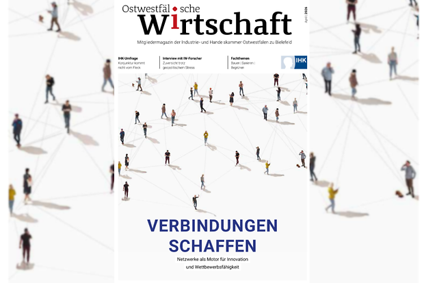 Titelseite Ostwestfälische Wirtschaft April 2026
