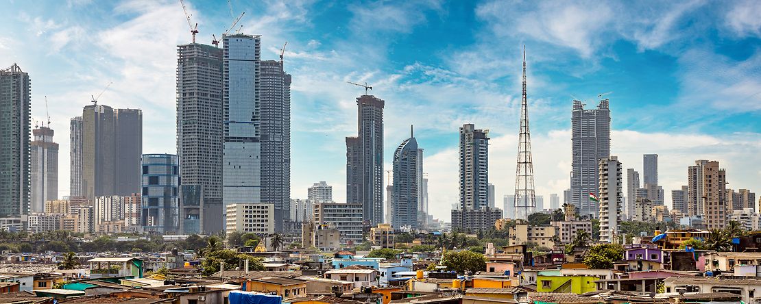 Stadtbild Mumbai