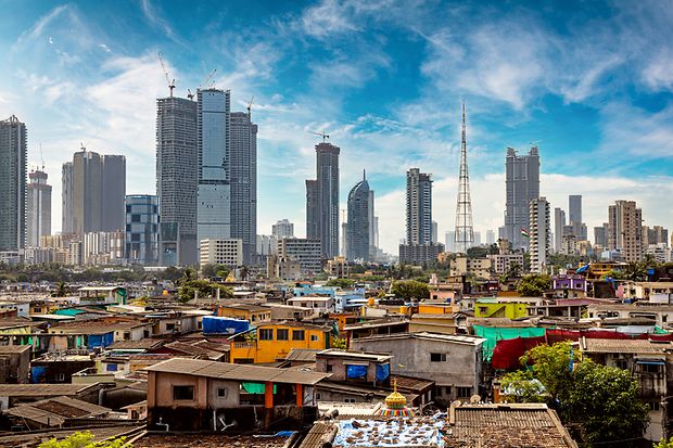 Stadtbild Mumbai