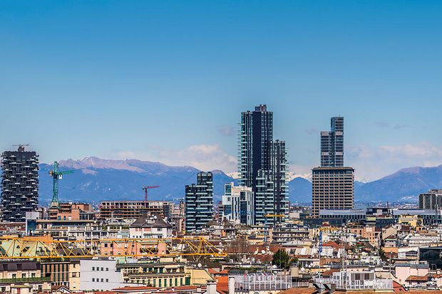 Skyline von Mailand