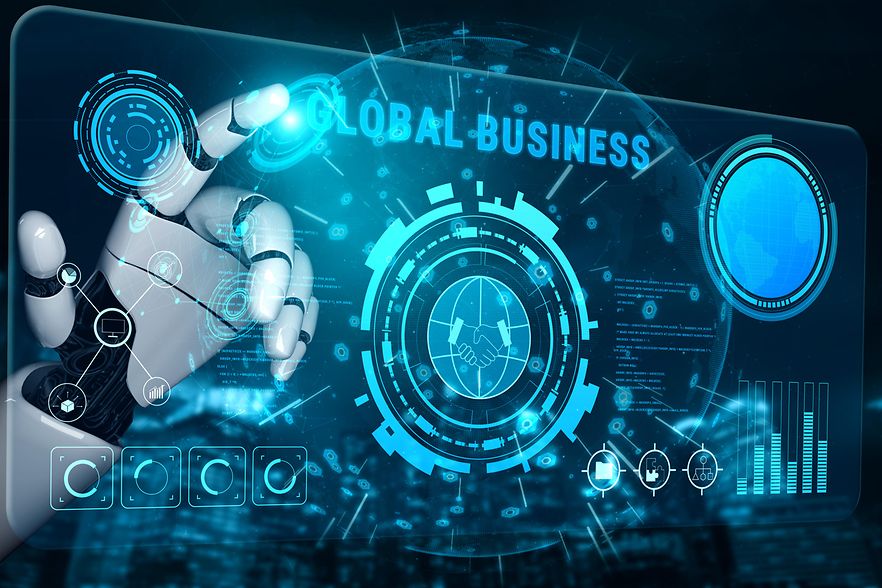 KI-Dashboard f&uuml;r globale Gesch&auml;fts- und Marktanalysen